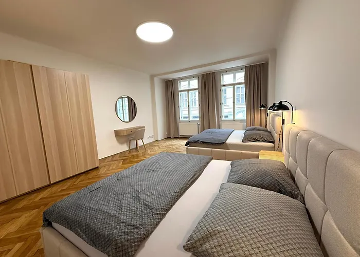 شقة Spacious On Wenceslas Square *